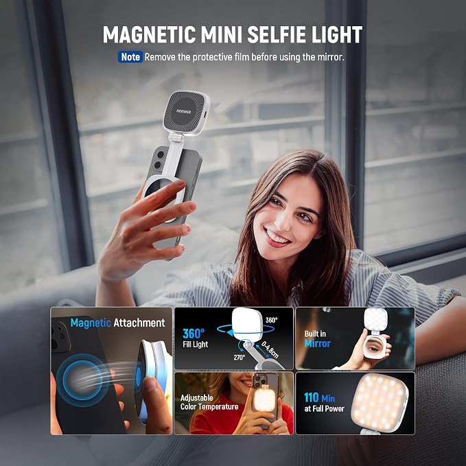 NEEWER BASICS Magnetic Selfie Light Compatible - Image 3