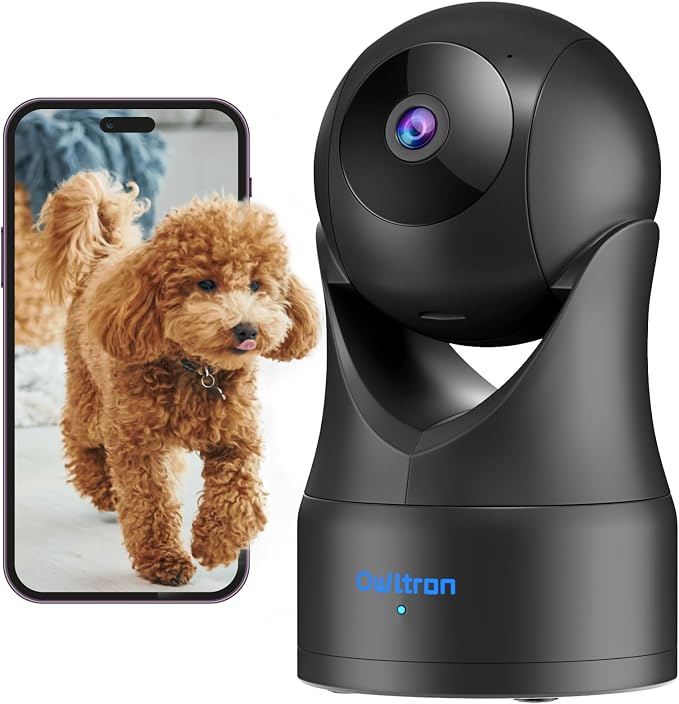 owltron Indoor Camera 2K, 360 Cameras by OWLTRON