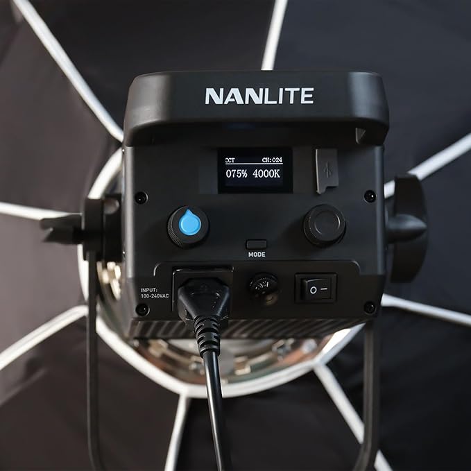 Nanlite FS-300B 350W Bi-Color LED Video Light, 2700K-6500K LED Spotlight - Image 7
