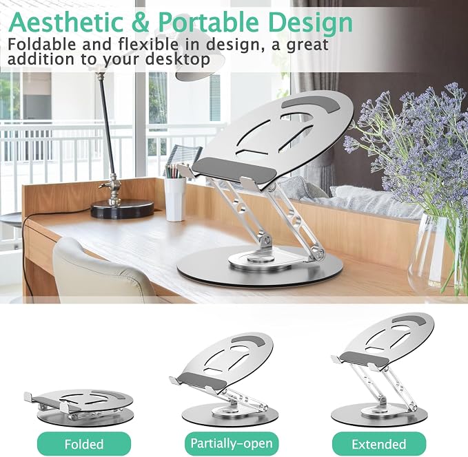 Laptop Stand for Desk Adjustable Computer Stand - Image 7