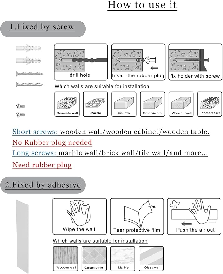 Under Desk Mount Holder or Wall Mount, Fit - Image 7