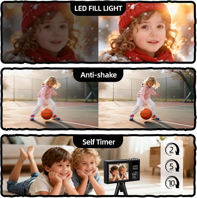 Digital Camera for Kids & Beginners, 4K Digital Camera - Image 4