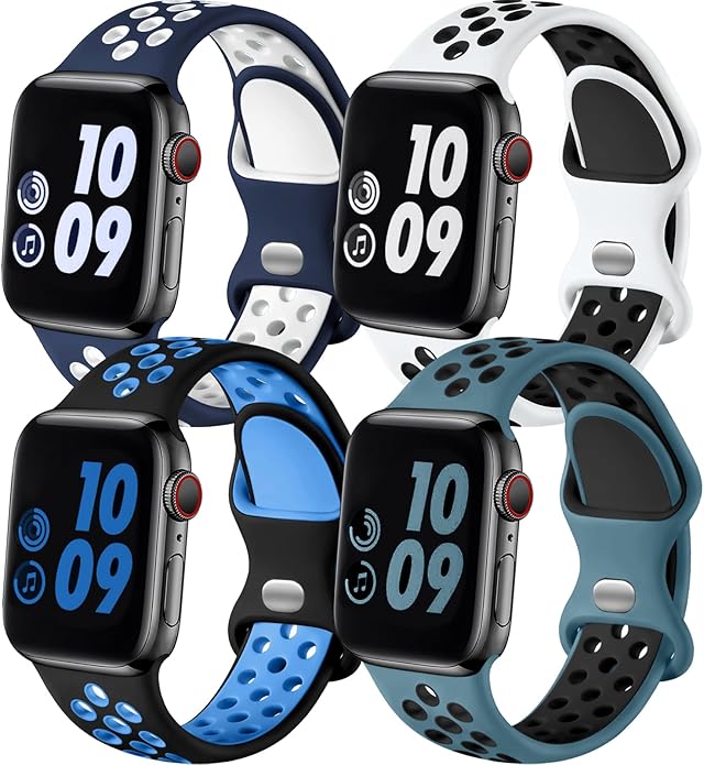 Adorve 4 Pack Sport Bands Compatible by Adorve