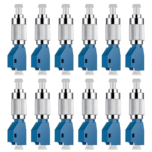12PC Visual Fault Locator Fiber Adapter, Fiber Optic Connector, Single Mode by Moocci