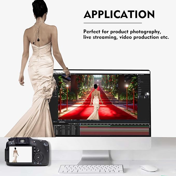 White Photography Backdrop for Photoshoot, Photo Backdrop Curtain, Perfect - Image 3