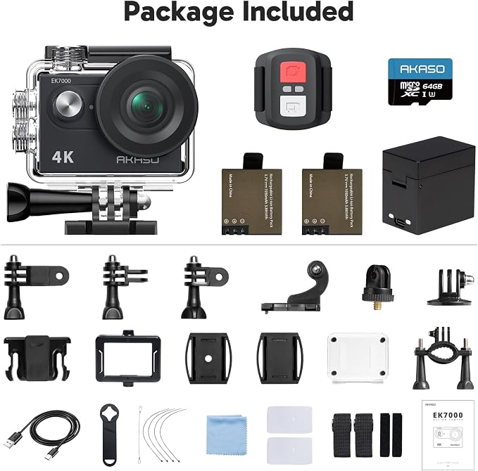 AKASO EK7000 4K30fps Action Camera - Image 8