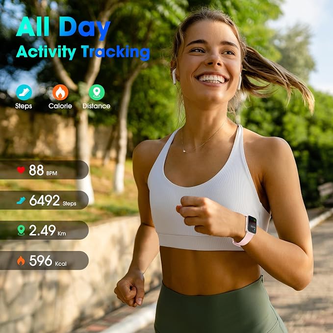 Long Battery Pedometer Watch 14 Days Battery Life, Slim Design No App/Phone - Image 5