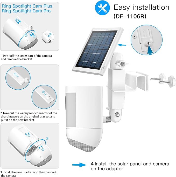 HOLACA 2-in-1 Weatherproof Gutter Mount - Image 2