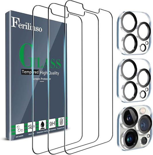 Ferilinso 3 Pack Screen Protector by Ferilinso