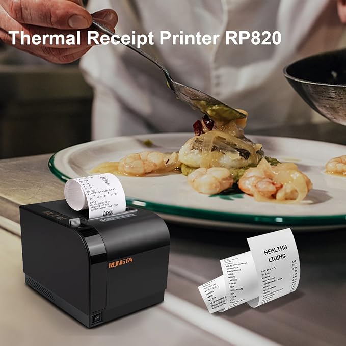 Rongta Thermal Receipt Printer, 80mm Receipt Printers, Thermal Pos Printer - Image 5