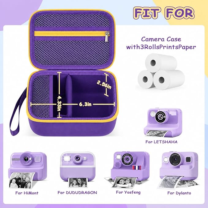 PAIYULE Kids Instant Print Camera Case - Image 3