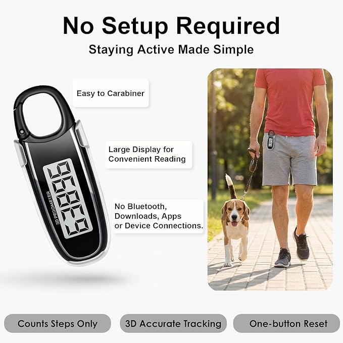 3D Pedometer for Walking, Step Counter - Image 3