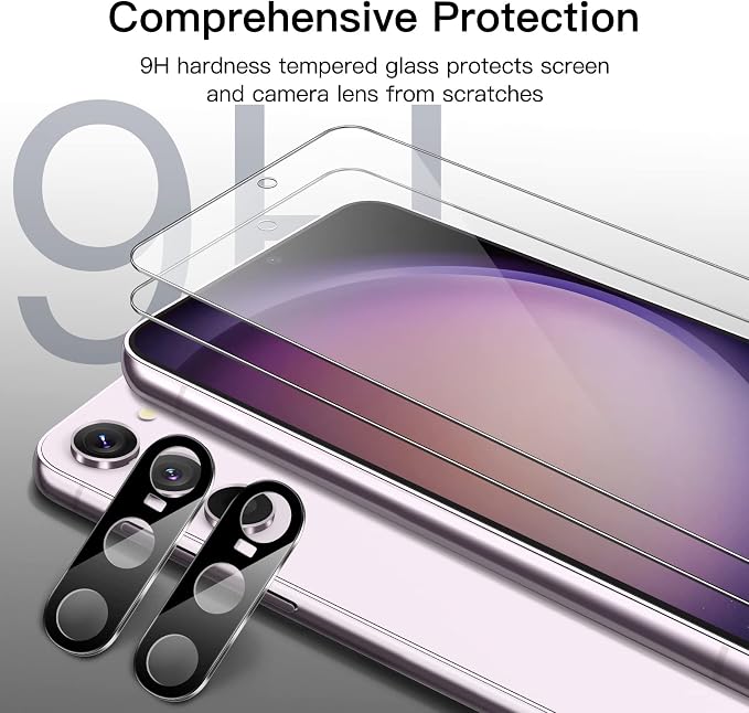 JETech Screen Protector for Samsung Galaxy S23+ / S23 Plus 5G 6.6-Inch - Image 5