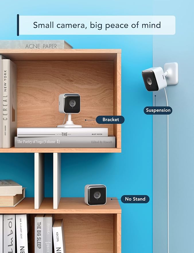 GNCC 2K Indoor Security Camera, 2 Packs Cameras - Image 5