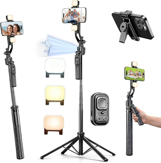 Auto Face Tracking Selfie Stick Tripod by Home