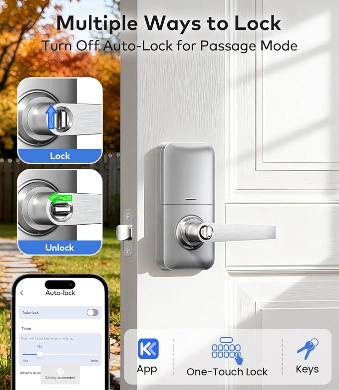 TEEHO TE019 Smart Keypad Door Lock - Image 8