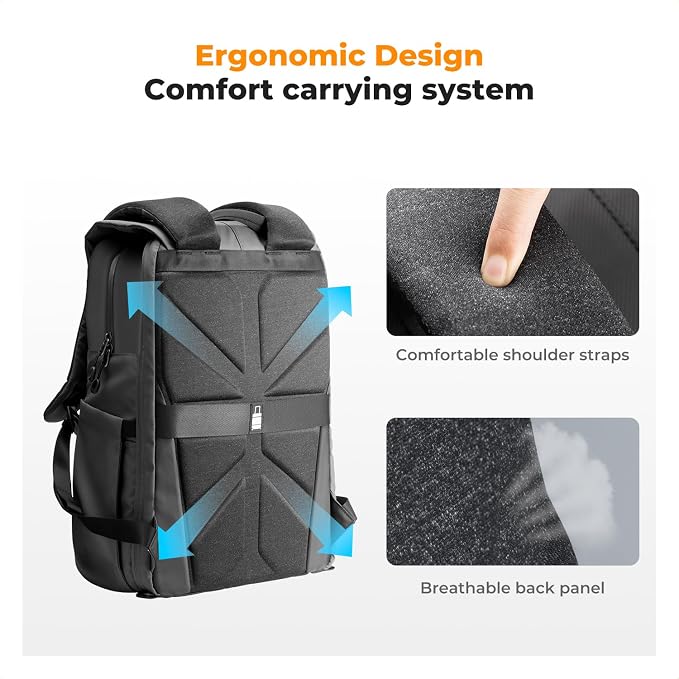 K&F CONCEPT Camera Backpack, Camera Bags - Image 7