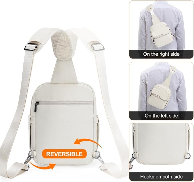 Cwatcun Camera Bag Small Compact Camera Sling Case, Waterproof Canvas Crossbody - Image 4