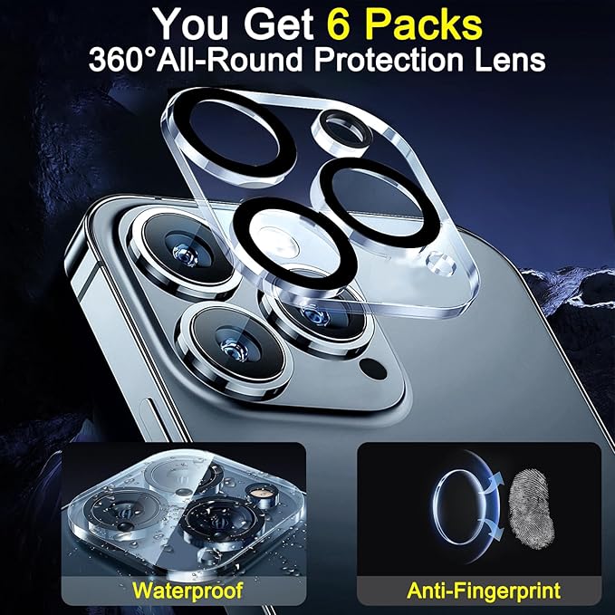 Ferilinso 6 Pack Camera Lens Protector - Image 3