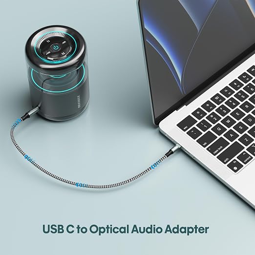 Adoreen Unidirectional USB C to Toslink Digital Optical Audio Cable 10 Ft - Image 6