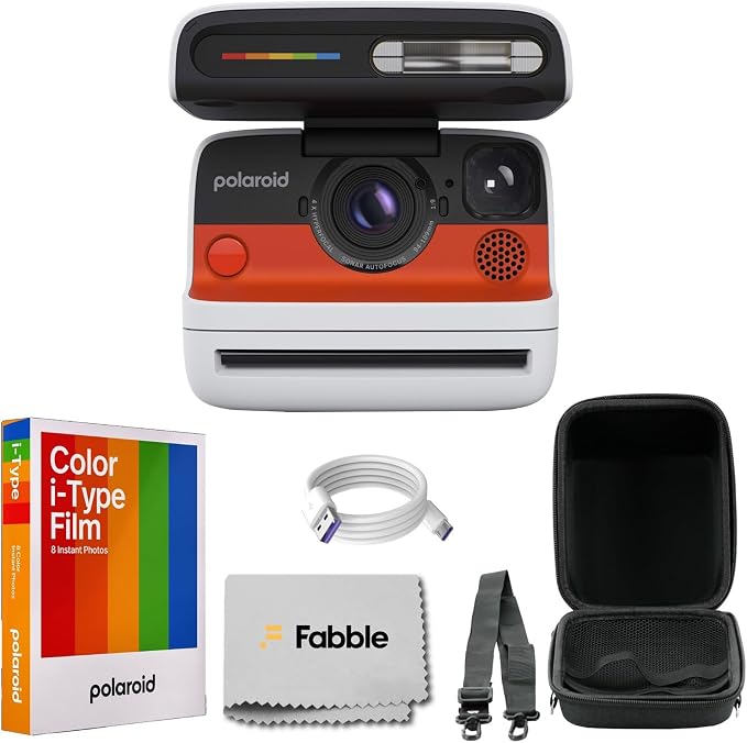 Polaroid Flip Instant Camera White Bundle by Polaroid