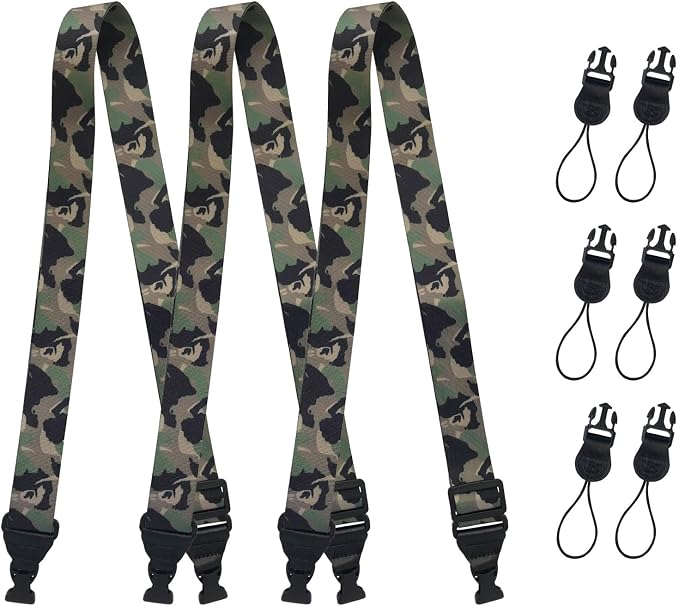 3 Pack Adjustable Shoulder Strap:Comfortable by Gowjaw