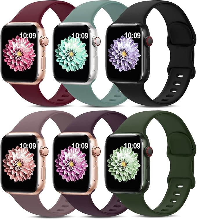 6 Pack Sport Bands Compatible by AMSKY