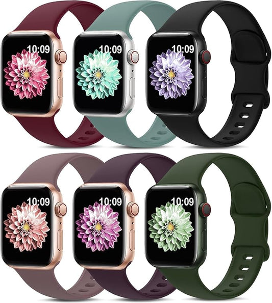 6 Pack Sport Bands Compatible by AMSKY