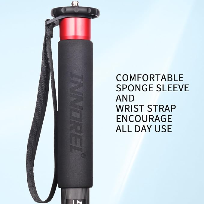 Camera Monopod INNOREL VM80C Carbon Fiber Portable Compact Lightweight Travel - Image 3