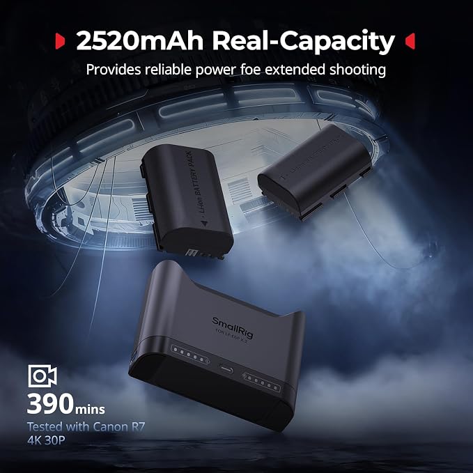 SMALLRIG LP-E6P Camera Battery Set - Image 2