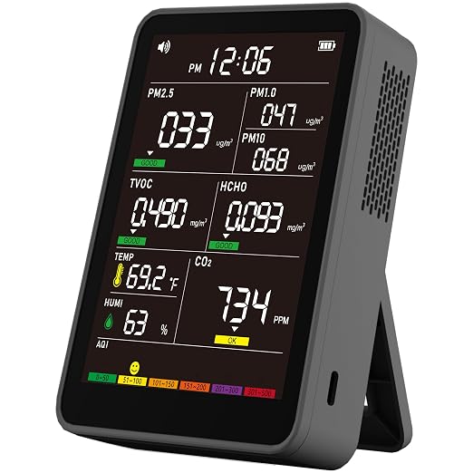 Professional Indoor Air Quality Monitor by AirWhisperAirQualityMonitor
