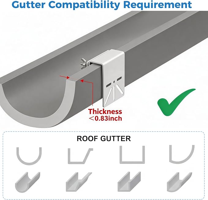 Gutter Mount Bracket Compatible - Image 4