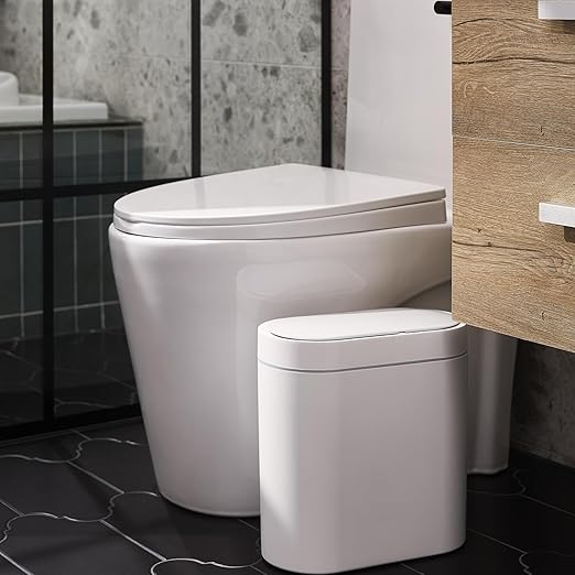 ELPHECO Bathroom Motion Sensor Trash can 2.5 Gallon Automatic Garbage Can by ELPHECOUSA