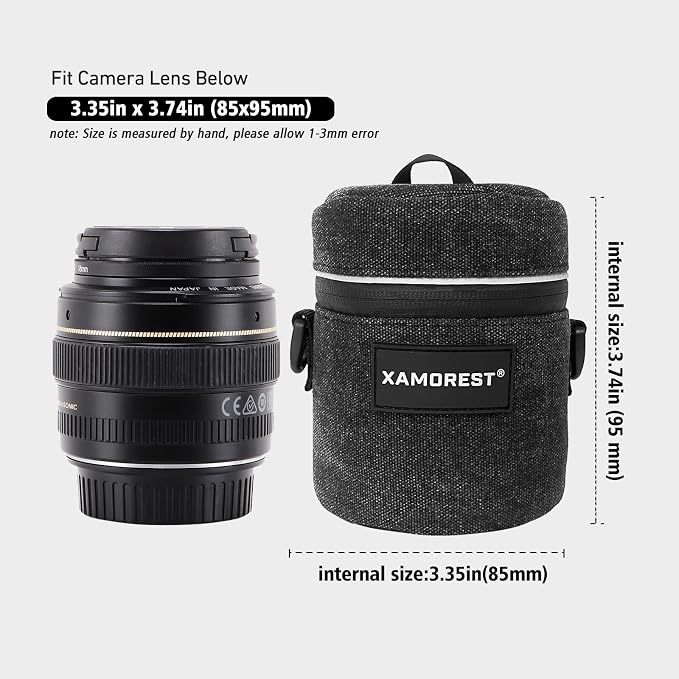 Camera Lens Case Lens Bag Compatible) - Image 3