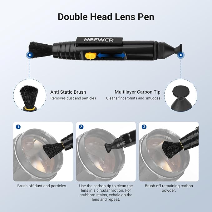 NEEWER 2 in 1 Camera Lens Cleaning Accessories Kit - Image 4