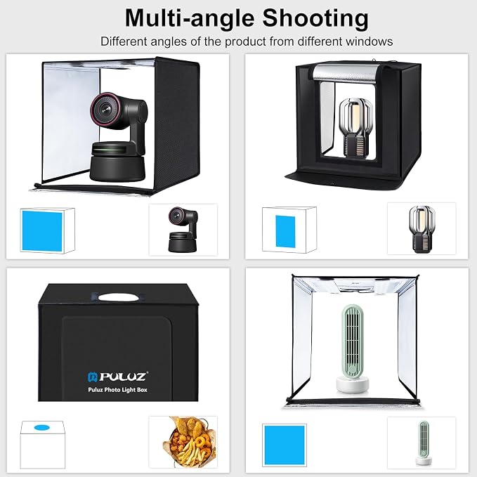 PULUZ Large Photography Light Box, 24x24 inches Photography Light Tent - Image 6