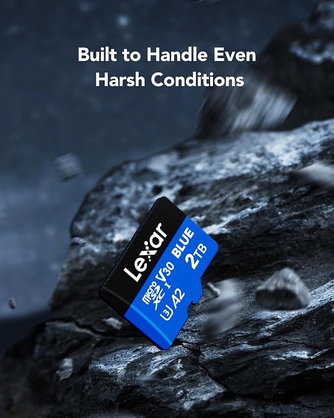 Lexar 2TB Blue Micro SD Card Up to 160MB/s, microSDXC UHS-I Memory Card - Image 8