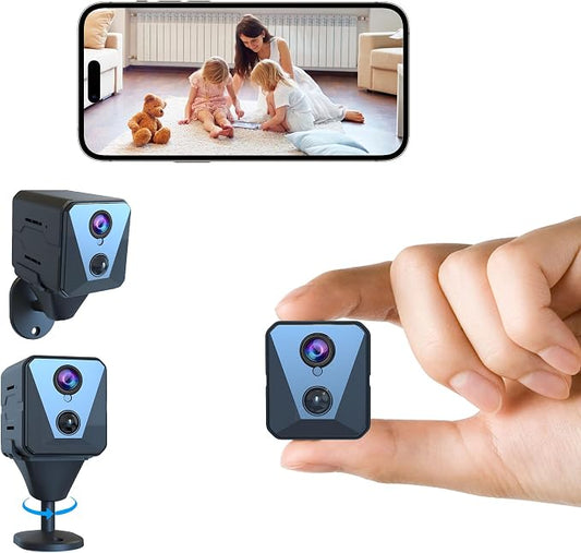 Funstorm 2025 Upgraded Security Camera, 4K HD Mini Nanny Cam by Funstorm