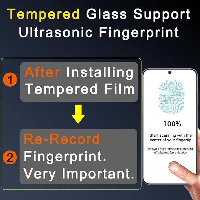 Ferilinso 3 Pack Privacy Screen Protector - Image 4