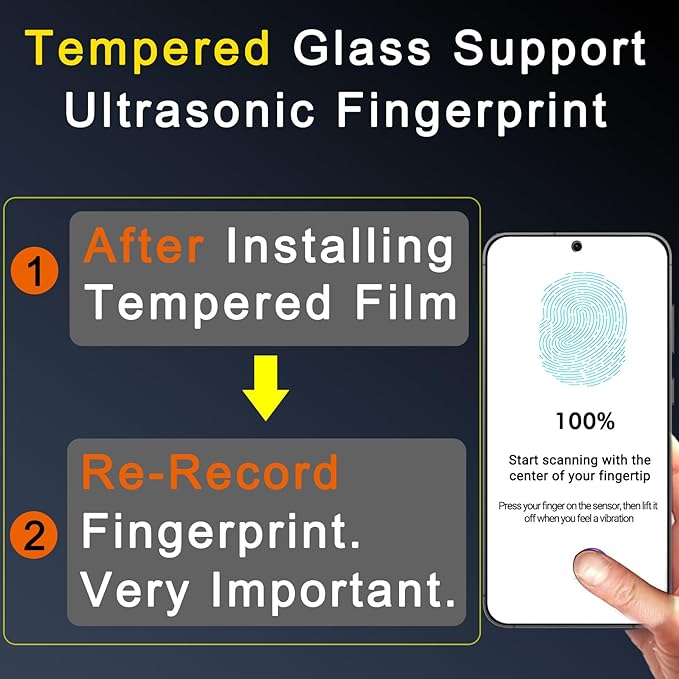 Ferilinso 3 Pack Privacy Screen Protector - Image 3