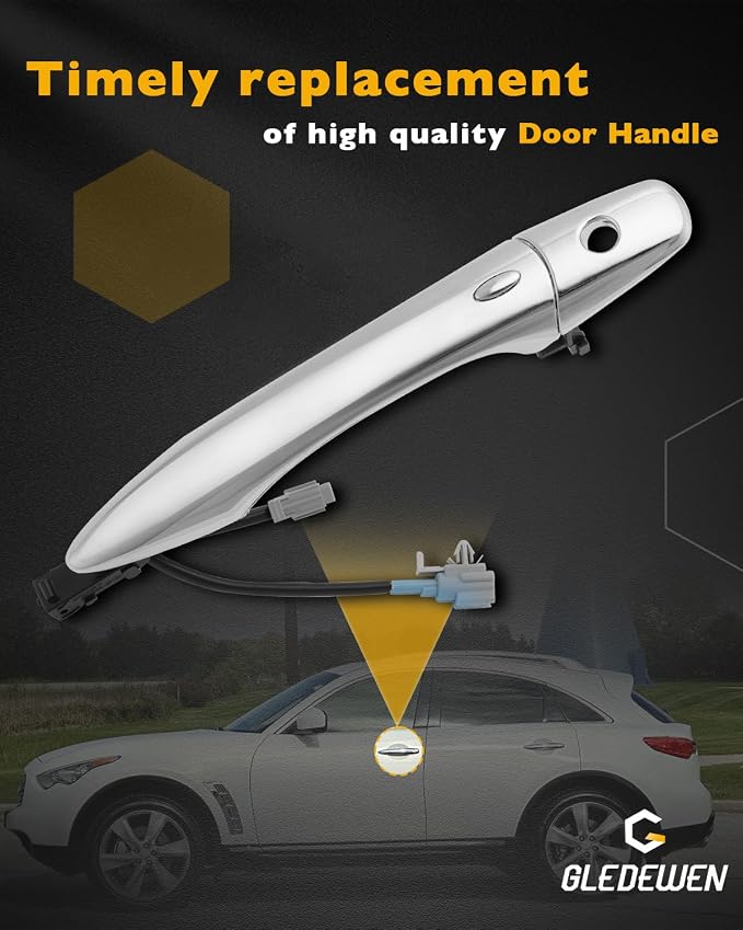 Driver Door Handle, Compatible - Image 6
