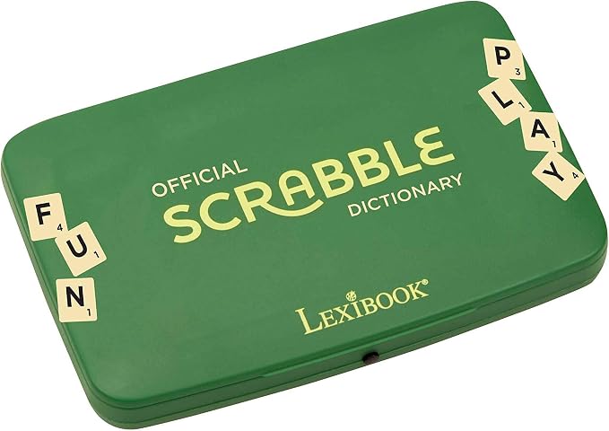 LEXiBOOK Scrabble Dictionary, Build and Pattern Function, 276 000 playable - Image 2