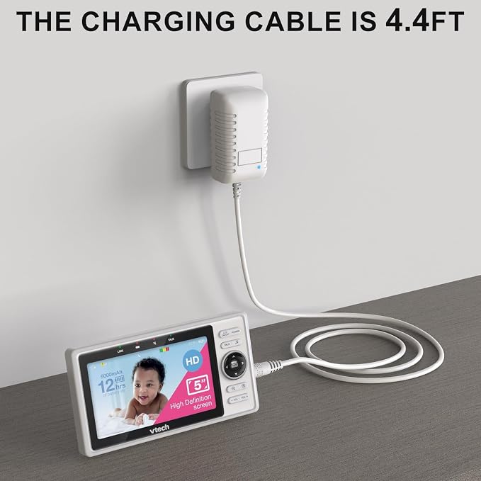 Universal 5V Power Cord for VTech Baby Monitor VTech VM901 VM919HD VM919-2HD - Image 6