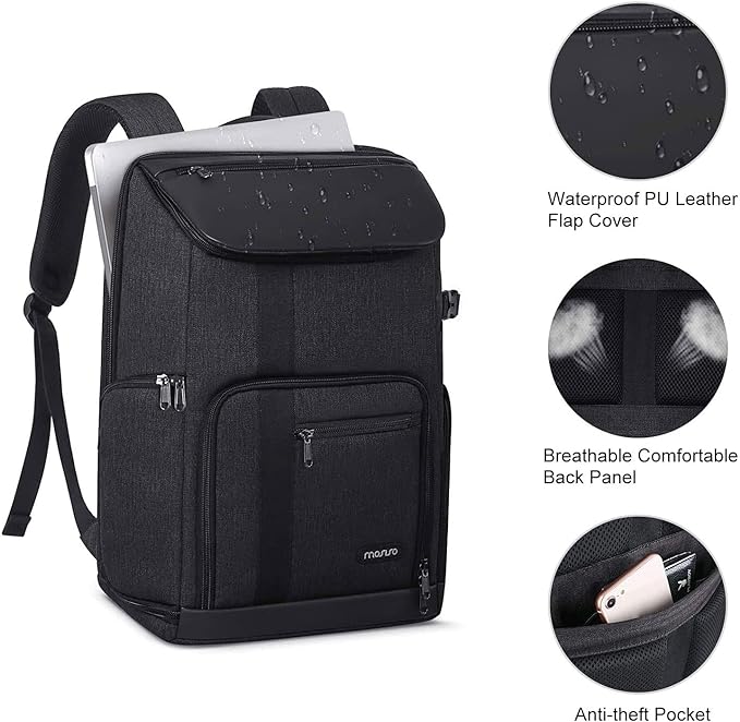 MOSISO Camera Backpack, DSLR/SLR/Mirrorless Large Men/Women Photography Camera - Image 4