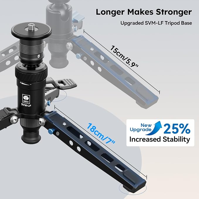 SIRUI Tripod Base with Pedal for SVM Series - Image 3