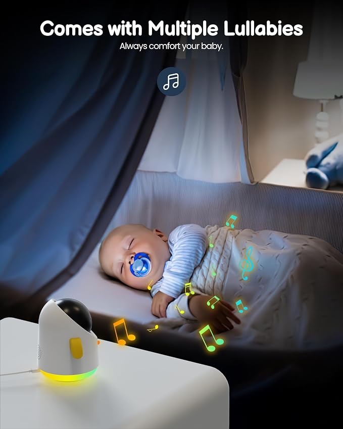 Baby Monitor with Camera and Audio WiFi/No WiFi: Baby Monitor WiFi Smartphone - Image 8