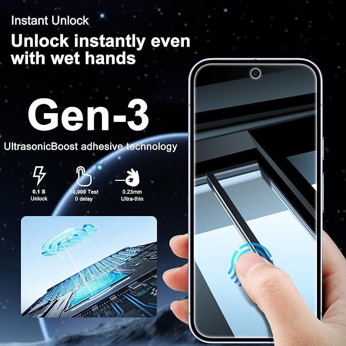 2 Pack for Google Pixel 10 Pro XL Privacy Screen Protector, 2 Pack Camera - Image 4