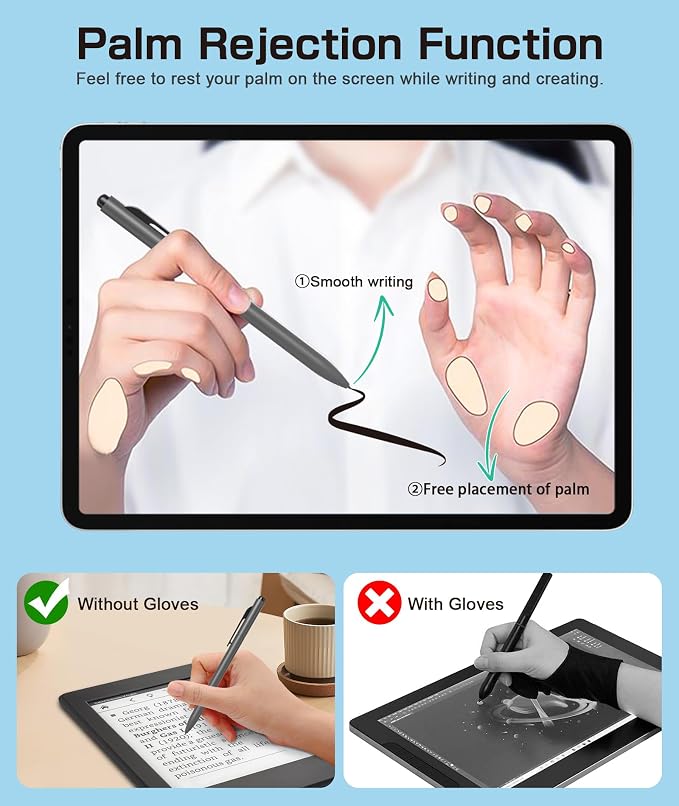 EMR Stylus Compatible with Remarkable 2, Replacement Digital Pen with Eraser - Image 4