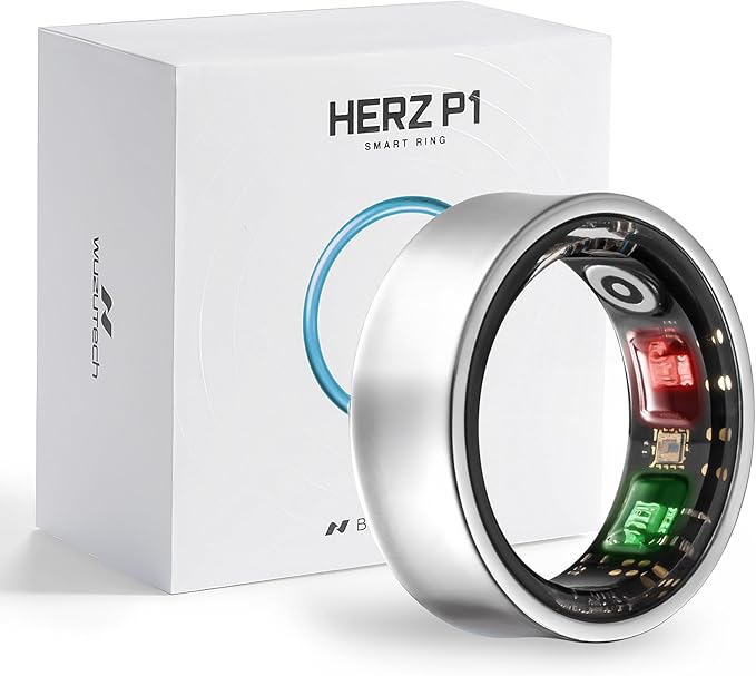 Herz P1 Smart Ring for Women & Men by WuzuTech