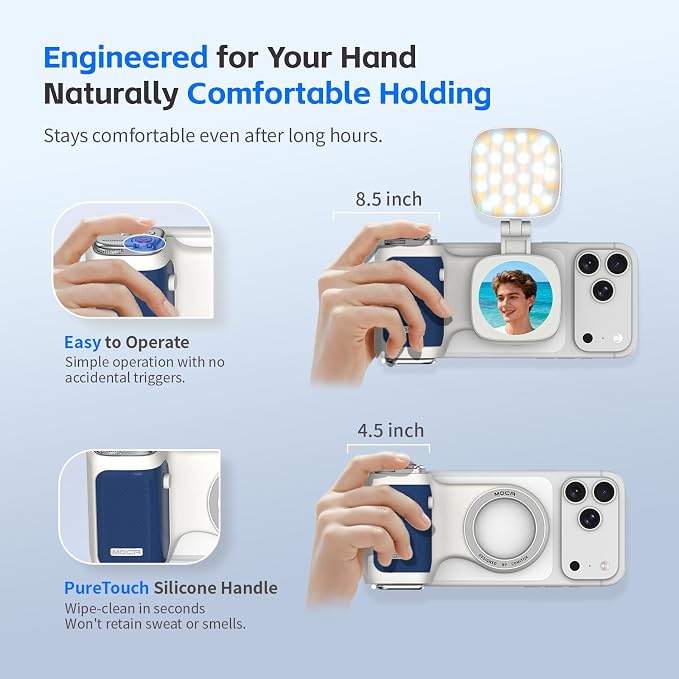 COMITOK MOCA iPhone 17 Pro Camera Grip No Need App - Image 6